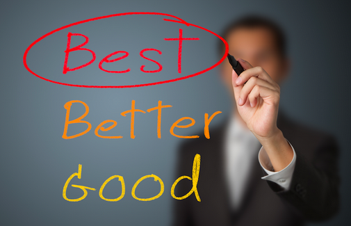 Being THE Best VS Being YOUR Best